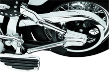 Load image into Gallery viewer, Kuryakyn Swingarm Cover Set 00-07 Softail Models (Set) - Side View