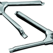Load image into Gallery viewer, Kuryakyn Swingarm Tube Covers 08-17 Softail Models Chrome