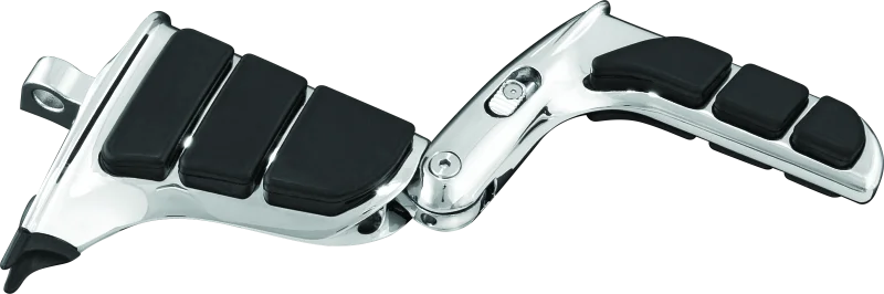 Kuryakyn Swingwing Peg With Male Mount Adapter Chrome - Installation View