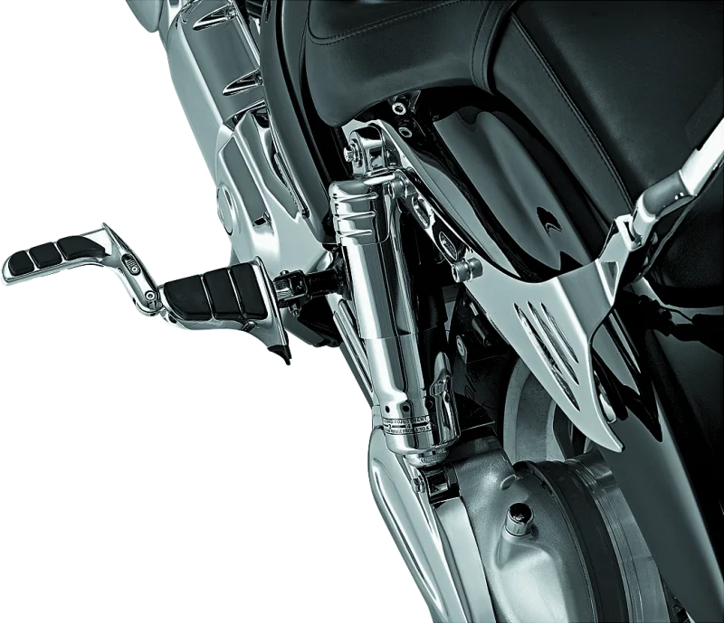 Kuryakyn Swingwing Peg Without Adapters Chrome - Side View