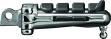 Load image into Gallery viewer, Kuryakyn Switchblade Pegs With Male Mount Adapter Chrome - Side View