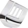Load image into Gallery viewer, Kuryakyn Tail Lamp Visor With Slots Chrome - Main Product View