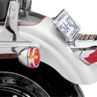 Load image into Gallery viewer, Kuryakyn Tail Lamp Visor With Slots Chrome - Side View