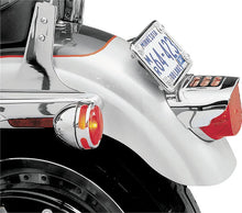 Load image into Gallery viewer, Kuryakyn Tail Lamp Visor With Slots Chrome - Side View