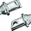 Load image into Gallery viewer, Kuryakyn Tapered Peg Adapter Indian &amp; Victory Chrome