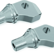 Load image into Gallery viewer, Kuryakyn Tapered Peg Adapters Scout &amp; Octane Chrome