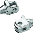 Load image into Gallery viewer, Kuryakyn Tapered Peg Adaptor Triumph Chrome