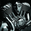 Load image into Gallery viewer, Kuryakyn Tappet Block Accents Chrome - Side View