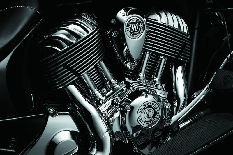 Kuryakyn Tappet Block Accents Chrome - Side View