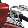Load image into Gallery viewer, Kuryakyn Teardrop Mirrors Chrome - Back View