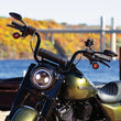 Load image into Gallery viewer, Kuryakyn Teardrop Mirrors Satin Black - Additional View 10