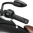Load image into Gallery viewer, Kuryakyn Teardrop Mirrors Satin Black - Side View