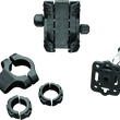 Load image into Gallery viewer, Kuryakyn Tech-Connect Bar Mount 7/8 To 1 -1-1/4in Bars 1-5/8in to 3-5/8in Wide - Main Product View