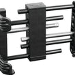 Load image into Gallery viewer, Kuryakyn Tech Connect Device Holder Large, Holds 3-5/8in to 6in Wide Black - Side View