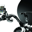 Load image into Gallery viewer, Kuryakyn Tech Connect Standard Cradle For Perch Mount Black - Back View