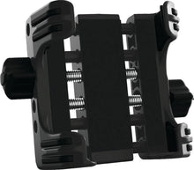 Load image into Gallery viewer, Kuryakyn Tech Connect Standard Device Holder 1-5/8in to 3-5/8in Wide Black - Back View