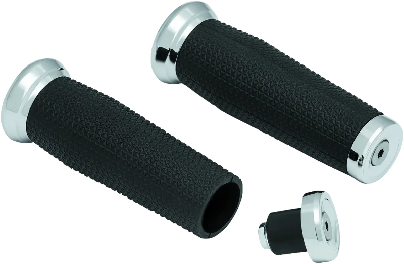 Kuryakyn Thresher Grip Metric Chrome - Main Product View