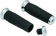 Load image into Gallery viewer, Kuryakyn Thresher Grip Metric Chrome - Main Product View