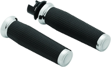Load image into Gallery viewer, Kuryakyn Thresher Grips 14-17 Indian Models Chrome - Main Product View