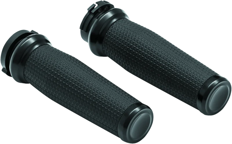 Kuryakyn Thresher Grips Dual Cable Black - Main Product View
