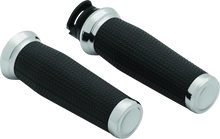 Load image into Gallery viewer, Kuryakyn Thresher Grips Scout Chrome - Main Product View