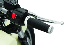 Load image into Gallery viewer, Kuryakyn Thresher Grips Scout Chrome - Side View