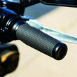 Load image into Gallery viewer, Kuryakyn Thresher Grips Throttle-By-Wire Black - Back View