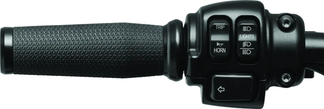 Kuryakyn Thresher Grips Throttle-By-Wire Black - Additional View 5
