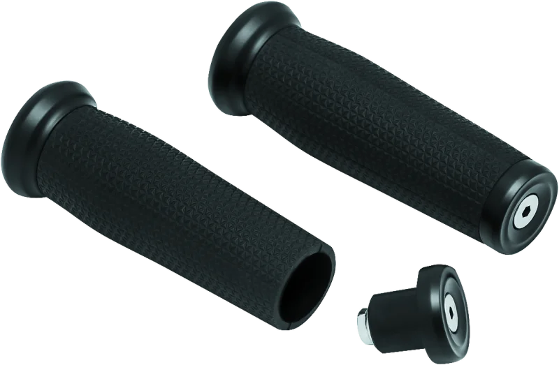 Kuryakyn Thresher Grips Universal 7/8inch Black - Main Product View