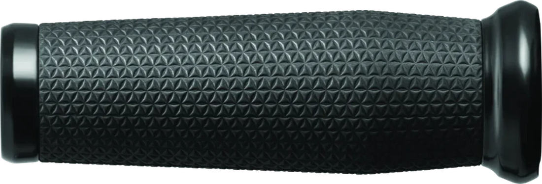 Kuryakyn Thresher Grips Universal 7/8inch Black - Side View