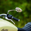 Load image into Gallery viewer, Kuryakyn Thresher Grips Universal 7/8inch Chrome - Side View