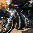 Load image into Gallery viewer, Kuryakyn Toe Rest Cruise Pegs Chrome (Pair) - Back View