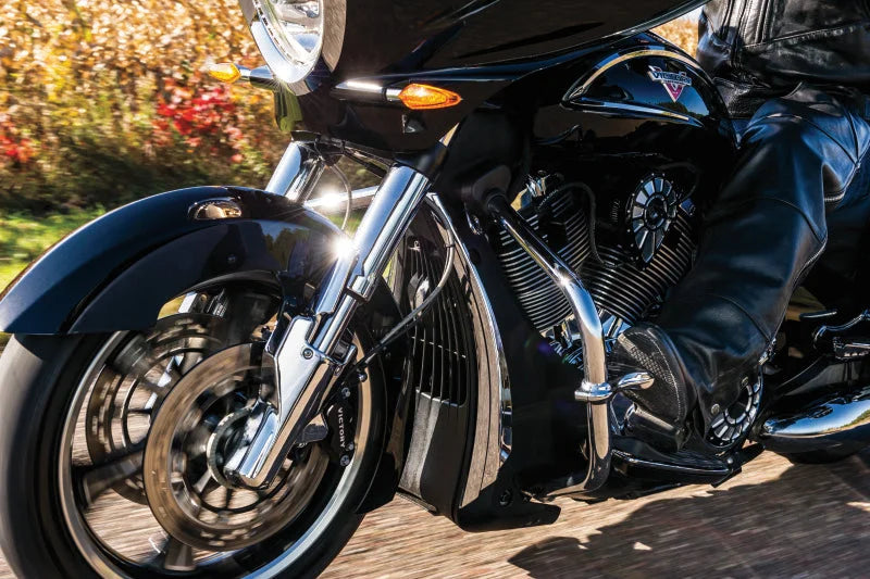Kuryakyn Toe Rest Cruise Pegs Chrome (Pair) - Back View