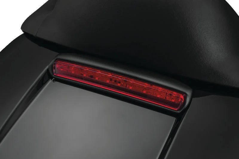 Kuryakyn Tour-Pak Lid Light Black - Installation View