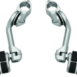 Load image into Gallery viewer, Kuryakyn Tour-Tech Cruise 6in Mount Arm With Dually ISO Pegs 1-1/4in Clamp Chrome - Main Product View