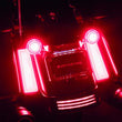 Load image into Gallery viewer, Kuryakyn Tracer Filler Panel Lights Red Lens - Side View