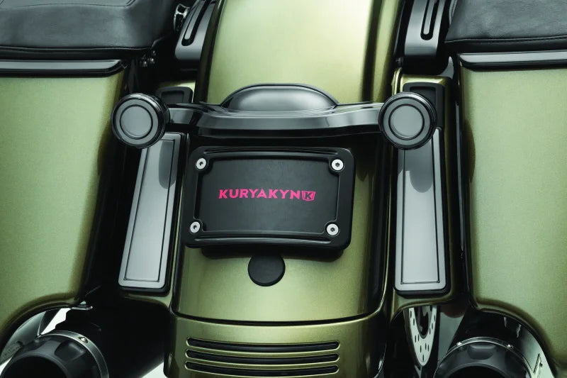 Kuryakyn Tracer Filler Panel Lights Smoke Lens - Side View