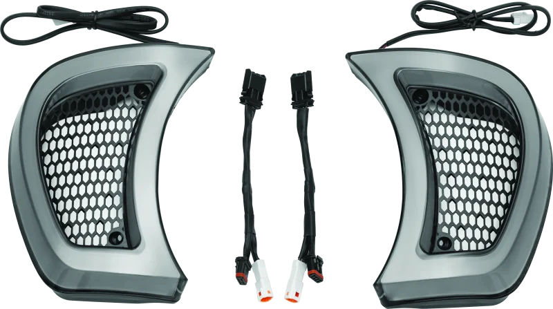 Kuryakyn Tracer Headlight Vent Accents Road Glide - Main Product View