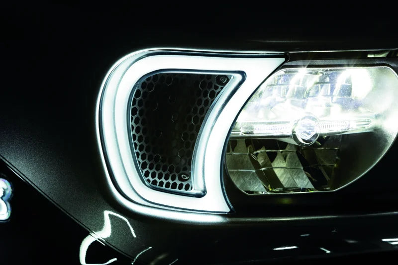 Kuryakyn Tracer Headlight Vent Accents Road Glide - Detail View