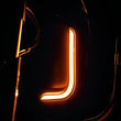 Load image into Gallery viewer, Kuryakyn Tracer LED Fairing Lower Accents Black - Back View