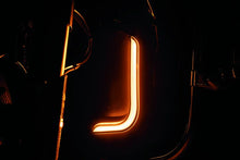 Load image into Gallery viewer, Kuryakyn Tracer LED Fairing Lower Accents Black - Back View