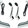 Load image into Gallery viewer, Kuryakyn Tracer LED Fairing Lower Accents Chrome - Main Product View
