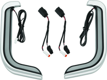 Load image into Gallery viewer, Kuryakyn Tracer LED Fairing Lower Accents Chrome - Main Product View