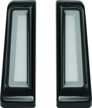 Load image into Gallery viewer, Kuryakyn Tracer L.E.D. Inserts For Saddlebag Supports Black - Main Product View