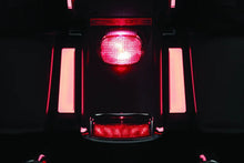 Load image into Gallery viewer, Kuryakyn Tracer L.E.D. Inserts For Saddlebag Supports Black - Side View