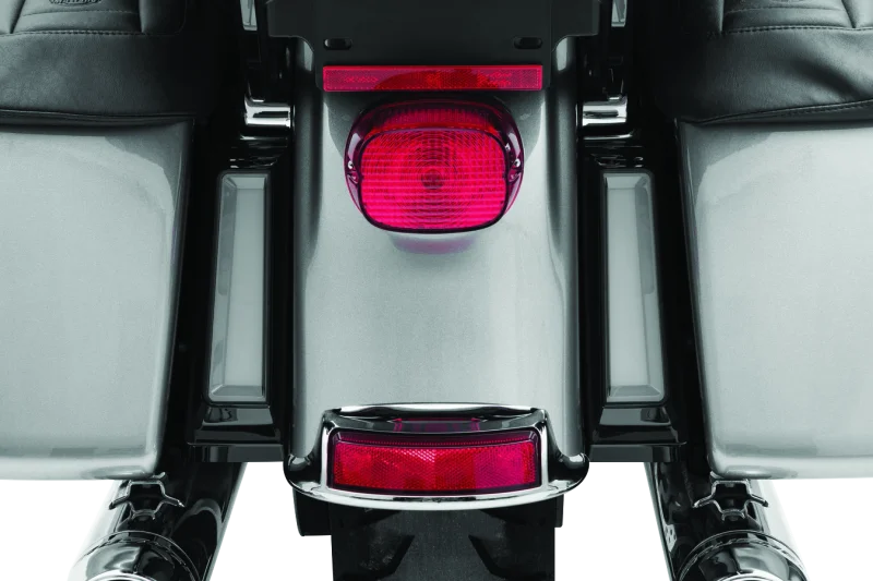 Kuryakyn Tracer L.E.D. Inserts For Saddlebag Supports Black - Detail View