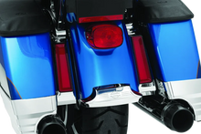 Load image into Gallery viewer, Kuryakyn Tracer L.E.D. Inserts For Saddlebag Supports Chrome - Side View