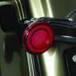 Load image into Gallery viewer, Kuryakyn Tracer L.E.D. Rear Turn Signal Insert Red Light Red Lens 1157 - Back View