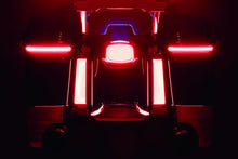 Load image into Gallery viewer, Kuryakyn Tracer LED Taillight Red Lens With License Light - Installation View