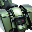 Load image into Gallery viewer, Kuryakyn Tracer L.E.D. Turn Signal Inserts Red/Red Smoke Lens Rear - Additional View 5